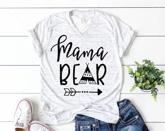 SVG, DXF, PNG, Cricut, Silhouette de Mamá Osa (Descarga digital)