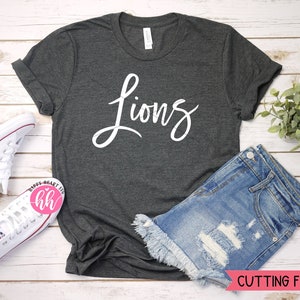 Lions svg, Football svg, Game Day SVG, Lions Team svg, dxf, png instant download, Football Mom SVG, Game Day Vibes svg, Lions mascot, Sports