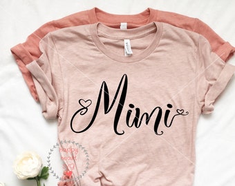 Mimi SVG, Blessed Mimi SVG,  dxf and png instant download, Blessed Grandma SVG for Cricut and Silhouette, Grandma svg, Mimi svg, Gigi svg