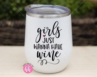 Wine svg, Girls Just Wanna Have Wine SVG, png, dxf instant download, Wine quotes SVG, I wish This Was Wine svg, Wine Glass svg, Funny Wine
