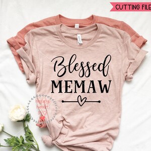 Selige Memaw Svg, selige Oma svg, Selige Nana SVG, Nana SVG, dxf und png Instant-Download, Mimi svg, Selige svg, Memaw svg, Oma