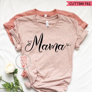 Mama svg, Blessed Mama SVG, dxf, png instant download, Mom life SVG for Cricut and Silhouette, Mother&#39;s day SVG, Mama svg, Best Mom Ever svg