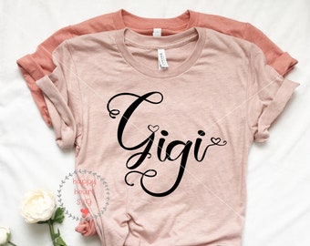 Gigi SVG, Blessed Gigi SVG,  dxf and png instant download, Blessed Grandma SVG for Cricut and Silhouette, Grandma svg, Mimi svg, Nana svg