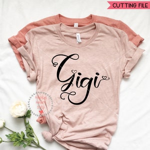 Gigi SVG, gesegnet Gigi SVG, Dxf und Png sofortiger download, gesegnet Oma SVG für Cricut und Silhouette, Oma Svg, Mimi Svg, Nana svg