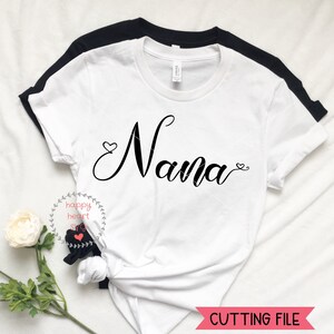 Nana SVG, gesegnet Nana SVG, Dxf und Png sofortiger download, gesegnet Oma SVG für Cricut und Silhouette, Oma Svg, Mimi Svg, Gigi svg