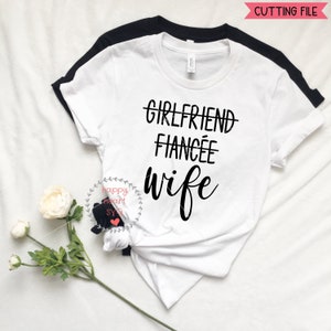 Épouse SVG, Mariage SVG, Bride svg, dxf, png téléchargement instantané, Fiance SVG, Fichiers Svg Wifey, Mme svg, marié svg, Engagement svg, svg wifey