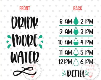 Download Water bottle svg | Etsy