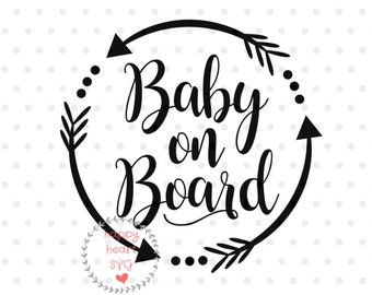 Download Baby On Board Svg Etsy