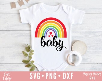 Download Rainbow Baby Svg Etsy