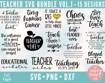 Download Teacher Quote Svg Etsy