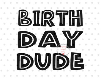Download Birthday dude sunglasses SVG png jpg CUT file digital | Etsy