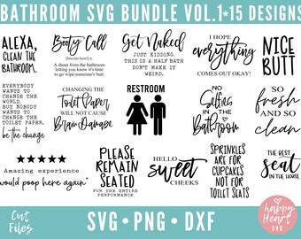 Download Bathroom Bundle Svg Etsy