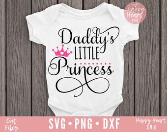 Download Daddys Princess Svg Etsy