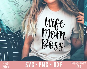 Mama Wife Blessed Life Svg Etsy
