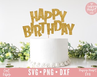 Download Happy Birthday Svg Etsy
