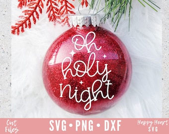 Oh Holy Night Ornament Etsy