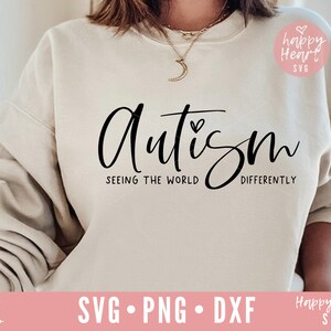 Autism Awareness SVG, Autism Seeing The World Differently svg, Be Kind Quote svg, dxf,png instant download, Autism svg, Teacher svg, Be Kind
