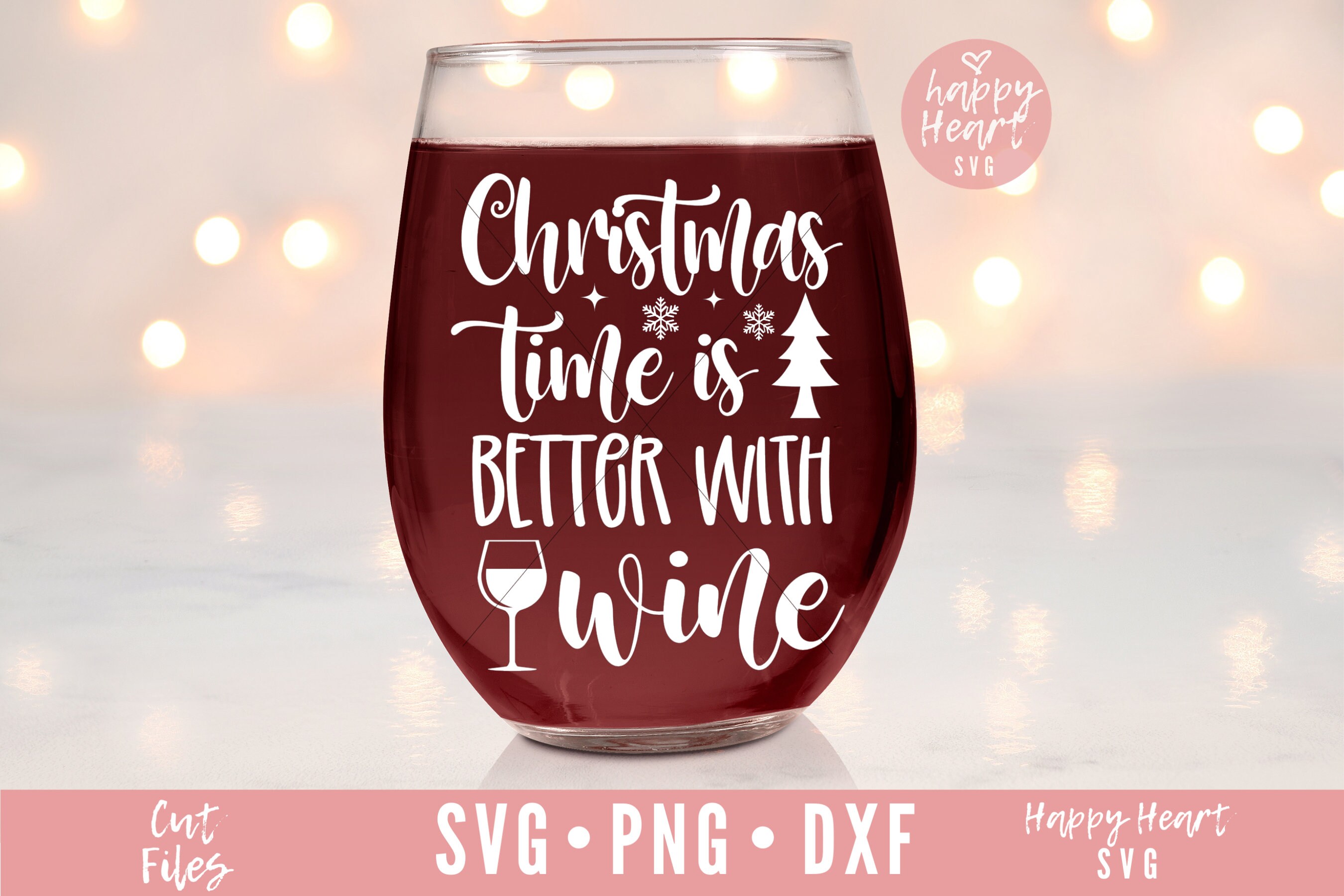 Christmas Wine Bundle Wine SVG Bundle Christmas Wine SVG - Etsy