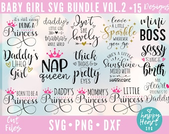Baby Bundle, Baby Girl Bundle, Newborn Bundle, Baby SVG Bundle, Baby svg, dxf, png instant download, Baby Quote Bundle, Newborn svg, baby