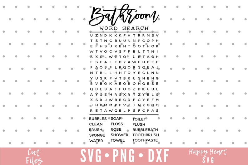 bathroom word search svg forgot your phone svg bathroom sign etsy