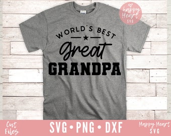 世界一の曾祖父 SVG、曾祖父 svg、祖父 svg、父の日 svg、おじいちゃん svg、dxf、png 即時ダウンロード、曾祖父の名言