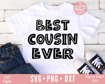 Mejor primo siempre svg, Cousin Crew SVG, Cousin svg, dxf, png descarga instantánea, familia SVG, mejor primo svg, mejor primo del mundo svg, primo