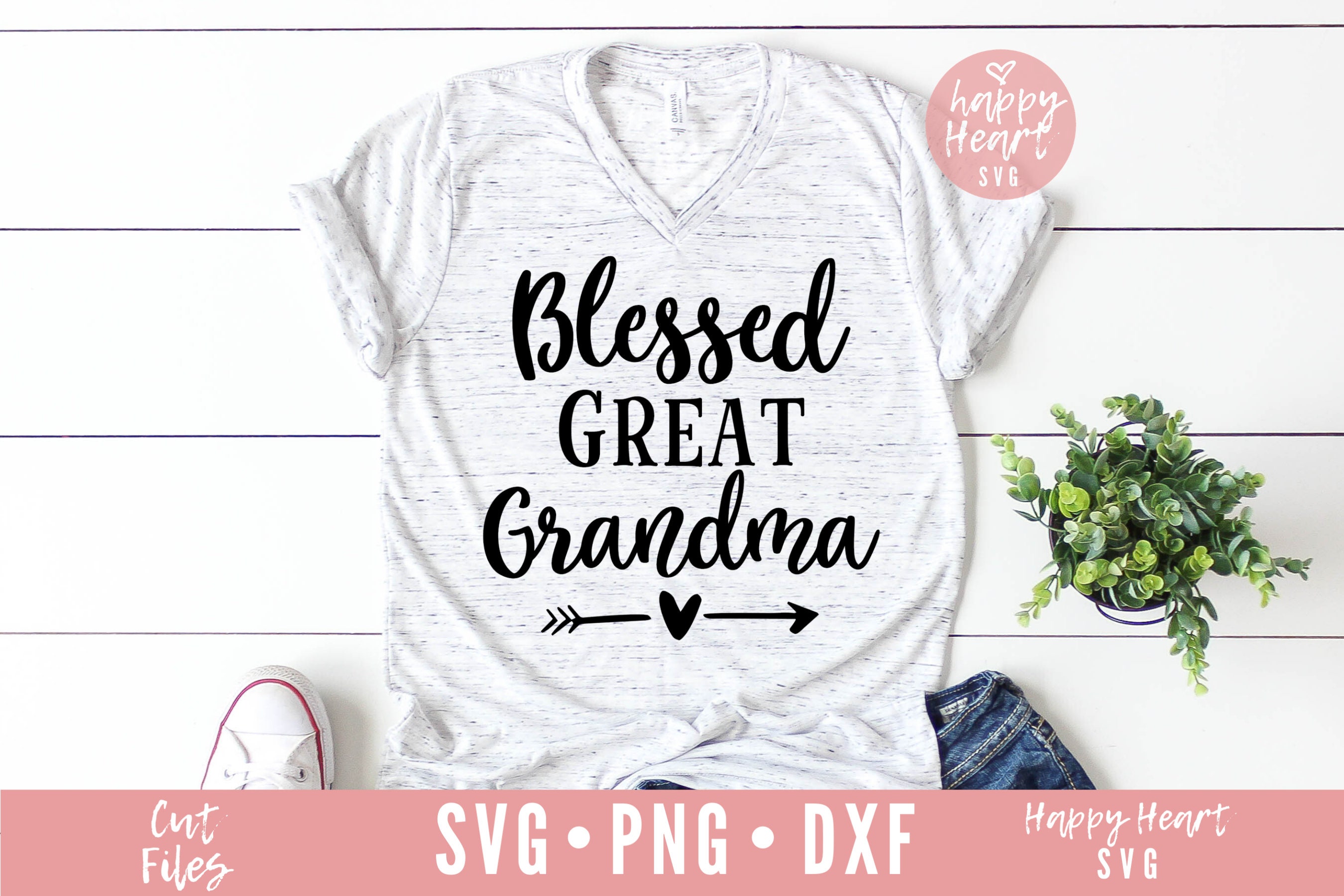 Download Blessed Great Grandma Svg Great Grandma Svg Grandma Svg Dxf Etsy