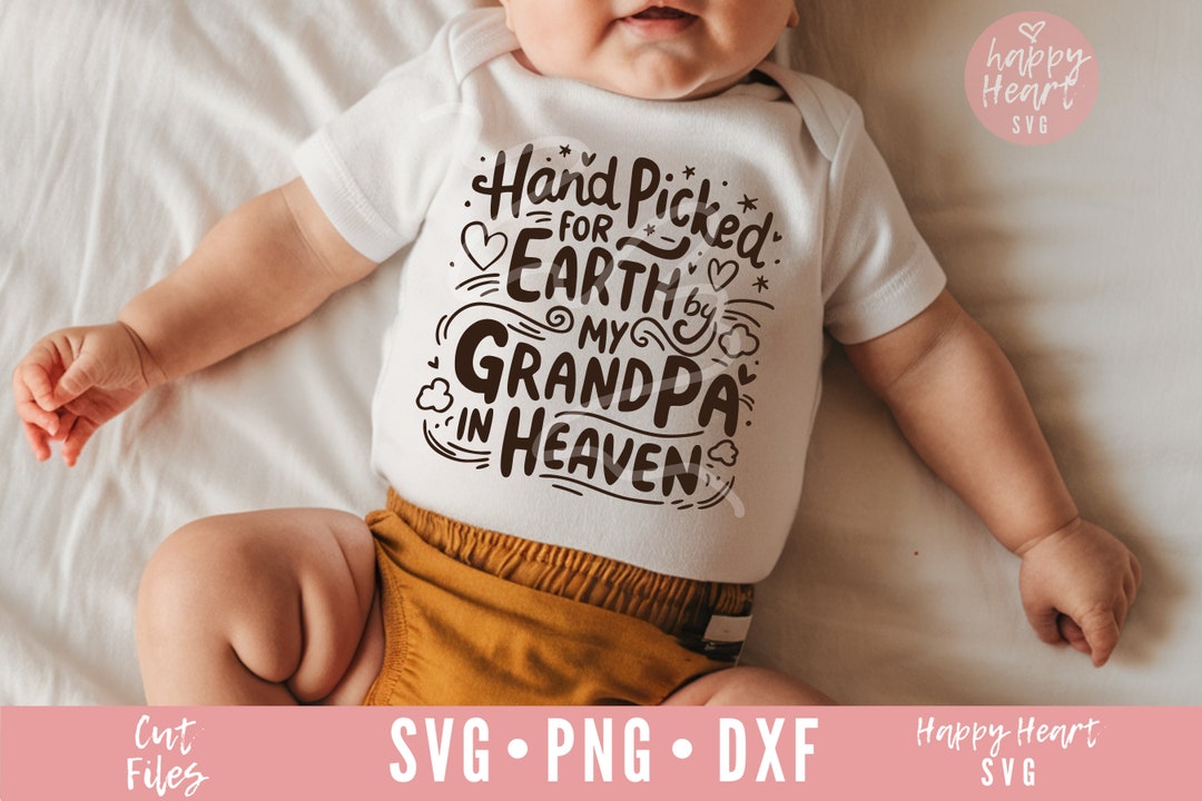 Hand Picked By My Great Grandpa In Heaven www.etsy.com