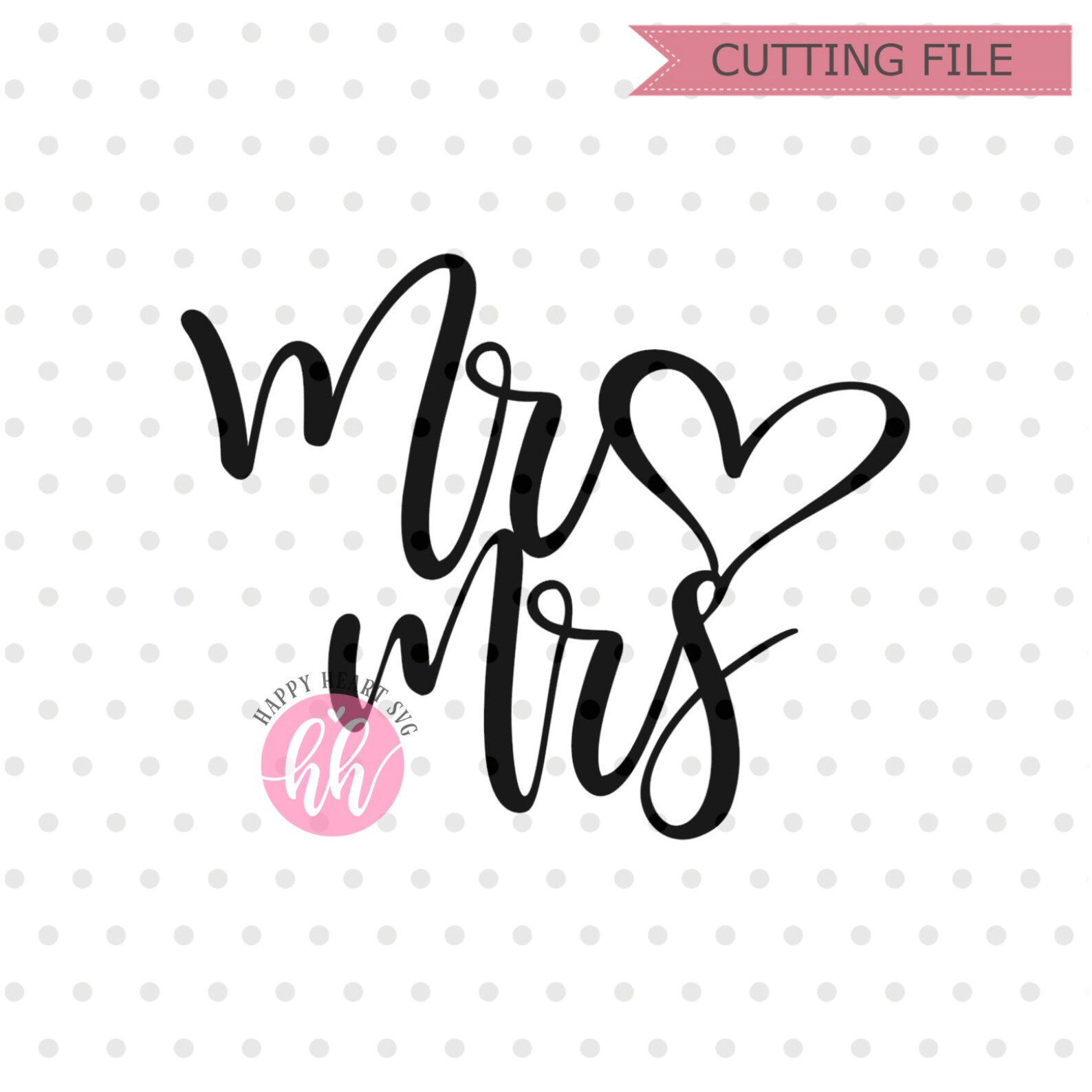 Mr and Mrs Cake Topper Svg Cake Topper Svg Wedding Cake Etsy