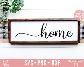 Home SVG, Home Sweet Home svg, Welcome svg, dxf, png instant download, Home Decor svg, Sign Making svg, Farmhouse Sign svg, Welcome Home svg