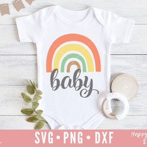 Rainbow Baby SVG, I'm The Rainbow After The Storm svg, Newborn svg, dxf, png instant download, Baby SVG, Little miracle svg, Rainbow svg