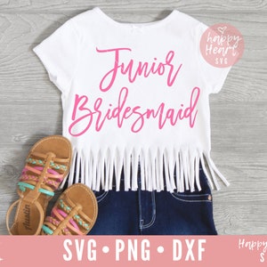 Junior Brautjungfer Svg, Braut Party Svg, Blütenblatt Patrouille SVG, Blumenmädchen Svg, Hochzeit SVG, Dxf und Png, Braut Kader SVG, Team Braut Svg, Braut
