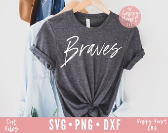 Braves svg, Braves Team svg, Game Day SVG, Braves Fan svg, dxf,png descarga instantánea, Braves Fan SVG, Braves Mascot svg, Sports svg, Baseball
