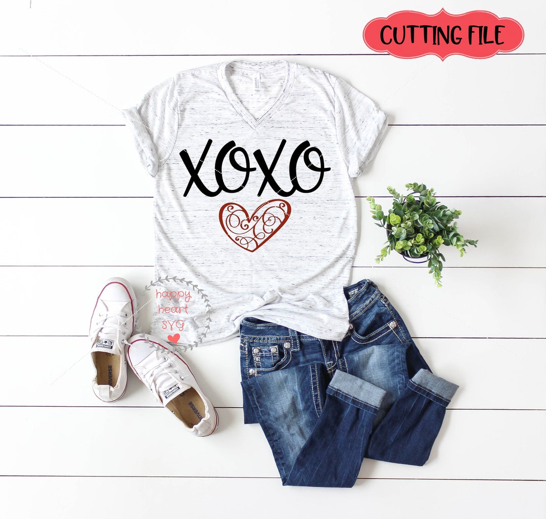 XOXO Svg, Xoxo Yall Svg, Valentine's Day Svg, Dxf and Png Instant ...