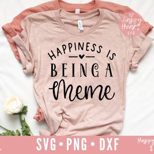 Felicidad es ser un meme svg, Meme SVG, Beato Meme svg, Meme Saying SVG, dxf, png descarga instantánea, Meme Quote svg, Mothers Day svg, Meme