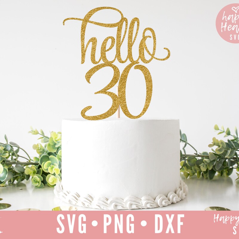 Hello 30 - Etsy