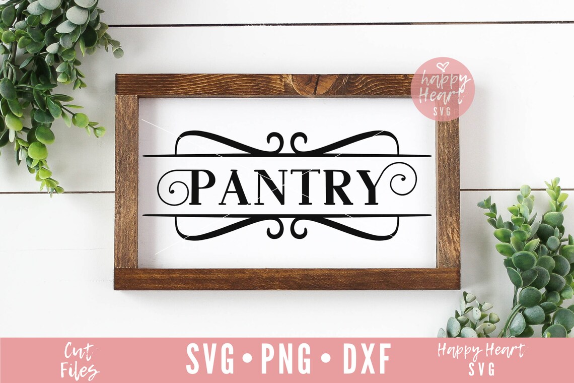 Pantry SVG Kitchen Svg Dxf Png Instant Download Kitchen - Etsy