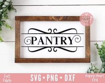 Despensa SVG, Cocina svg, dxf, png descarga instantánea, Citas de cocina SVG, Citas de despensa SVG, Archivo svg despensa, Pantry Sign svg, Sign Haciendo signo svg