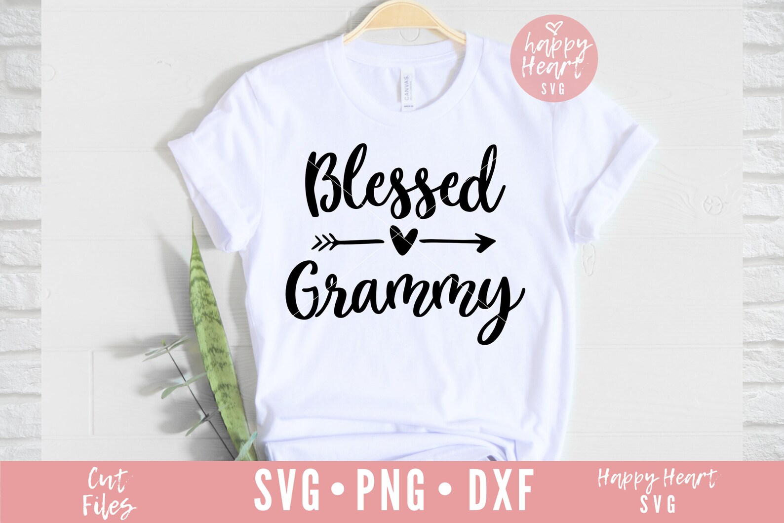 Blessed Grammy Tshirt Cursive Tee