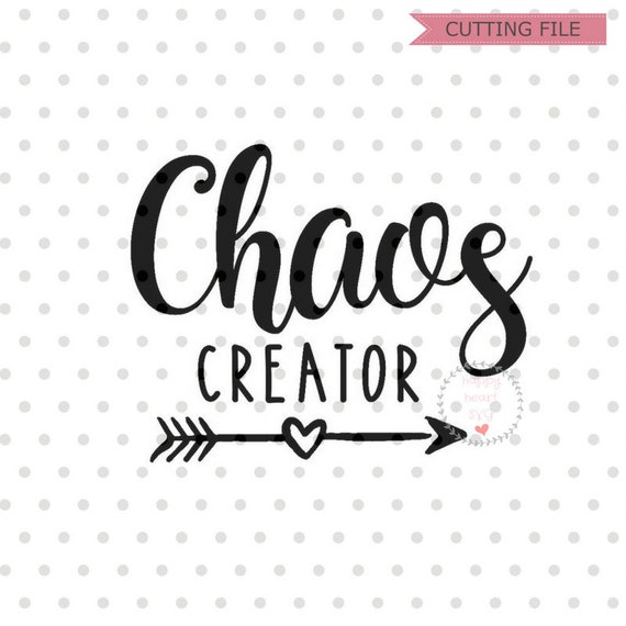 Download Chaos creator SVG toddler svg dxf and png instant download | Etsy
