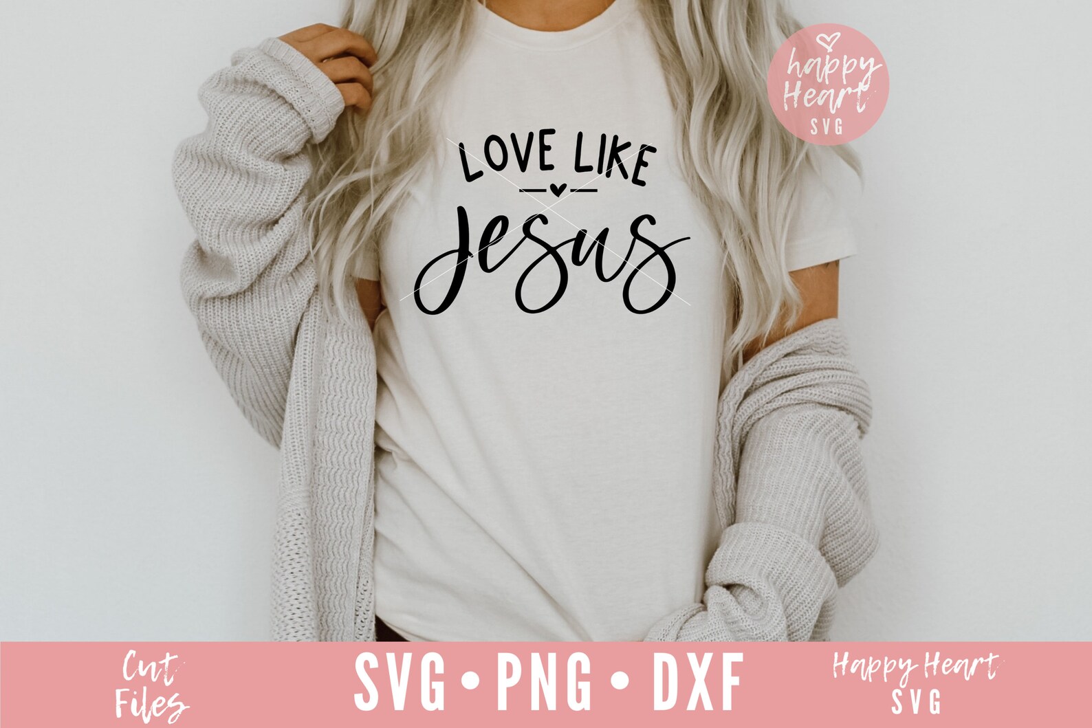 Download Love Like Jesus svg Christian svg Loved SVG Bible Verse | Etsy