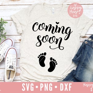 Em breve SVG, Mama In The Making svg, Pregnant svg, dxf, png download instantâneo, Mama To Be SVG, Pregnant Quotes svg, Blessed Mama svg