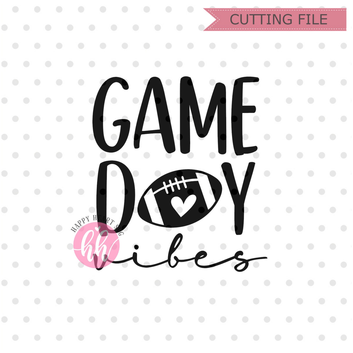 Game Day Vibes svg Game Day SVG It's Game Day svg dxf Etsy