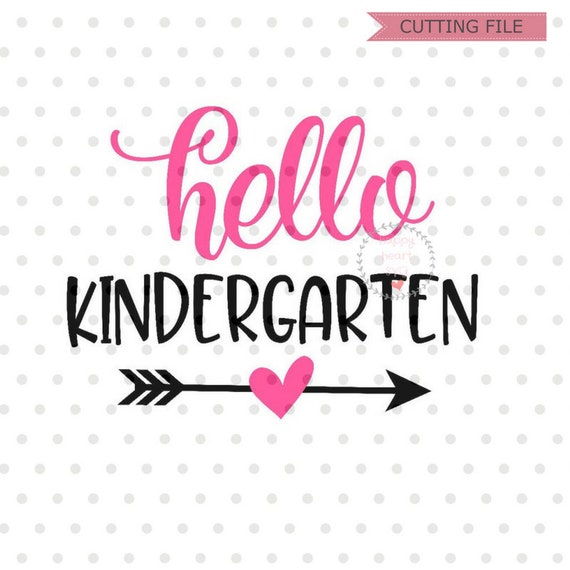 Download Hello kindergarten svg Happy first day of school SVG Back ...