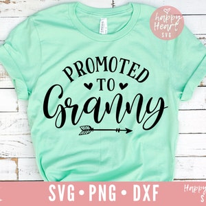 Gepromoveerd tot oma svg, gezegende oma Svg, Blessed Grandma svg, Blessed Nana SVG, Nana SVG, dxf, png instant download, Oma svg, Nana svg