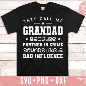 Grandad svg, Funny Grandad svg, Grandad Quote svg, Grandad Saying svg, Fathers day svg, Grandpa svg, dxf, png instant download, Grandad svg