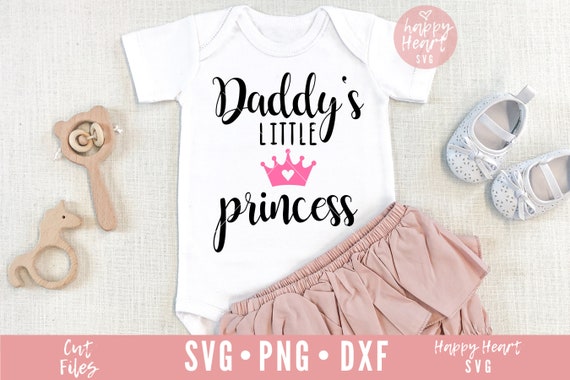 Download Daddy S Little Princess Svg Daddy S Girl Svg Dxf Etsy