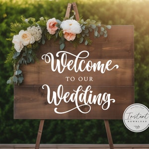 Bienvenido a nuestra boda svg, boda svg, archivo SVG de boda, novia novio svg, dxf, png descarga instantánea, boda rústica SVG, signo de boda svg