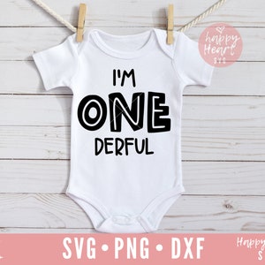 Eu sou um Derful svg, Sr. One Derful svg, Um derful SVG, Primeiro aniversário svg, dxf, png download instantâneo, primeiro aniversário do menino SVG, aniversário