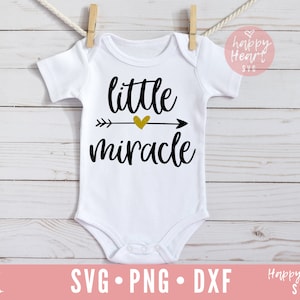 Kleine Wunder Svg, kleine beantwortet Gebet SVG, für dieses Kind haben wir Gebete SVG, Neugeborenes Svg, Dxf, Png sofortigen Download, Baby SVG, Neugeborene